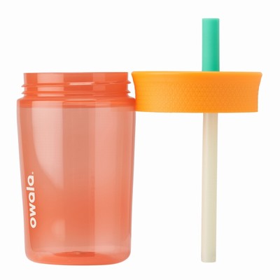 Owala 15oz Tumbler Water Bottles Kids Orange | 2589-STXYU